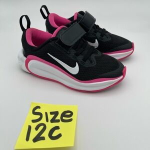 Nike Kids Sneakers Black with Pink Accents